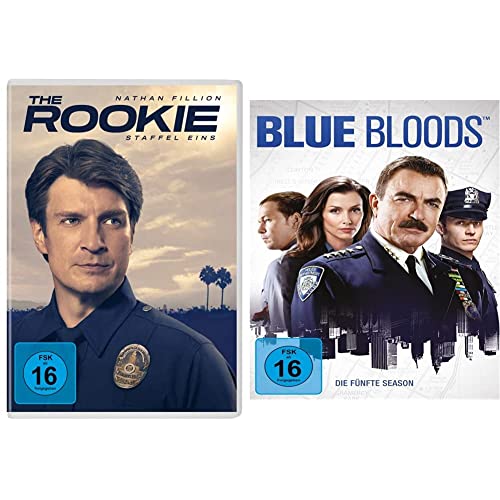 The Rookie - Staffel eins [5 DVDs] & Blue Bloods - Die fünfte Season [6 DVDs] von eOne Entertainment (Universal Pictures)