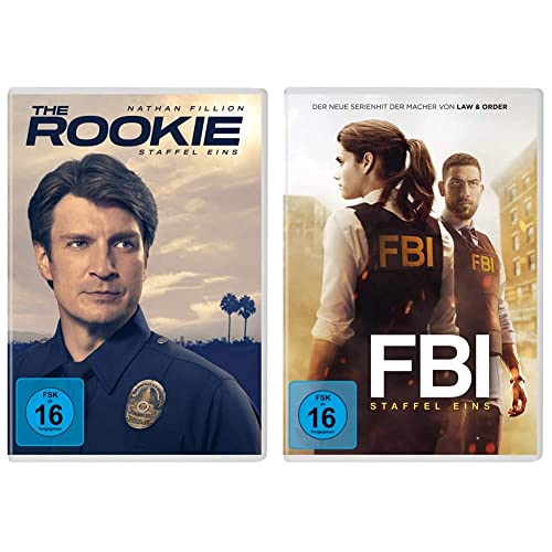 The Rookie - Staffel eins [5 DVDs] & FBI - Staffel Eins [5 DVDs] von eOne Entertainment (Universal Pictures)
