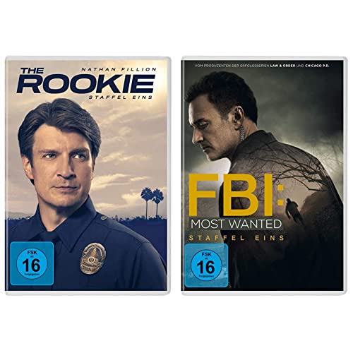 The Rookie - Staffel eins [5 DVDs] & FBI: Most Wanted - Staffel 1 [4 DVDs] von eOne Entertainment (Universal Pictures)