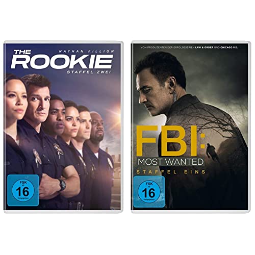 The Rookie - Staffel zwei [5 DVDs] & FBI: Most Wanted - Staffel 1 [4 DVDs] von eOne Entertainment (Universal Pictures)