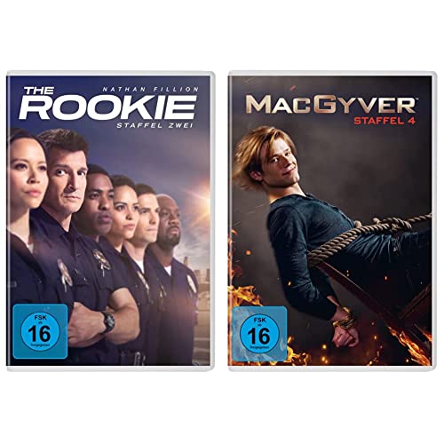 The Rookie - Staffel zwei [5 DVDs] & MacGyver - Staffel 4 [3 DVDs] von eOne Entertainment (Universal Pictures)