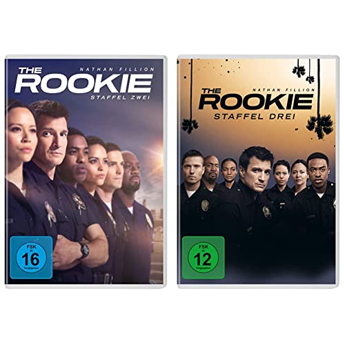 The Rookie - Staffel zwei [5 DVDs] & The Rookie - Staffel drei [4 DVDs] von eOne Entertainment (Universal Pictures)