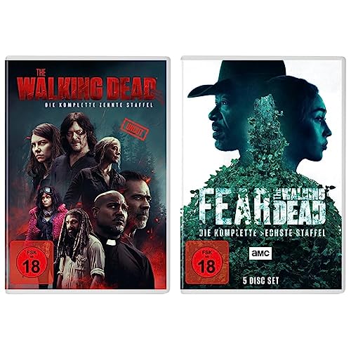 The Walking Dead - Staffel 10 [6 DVDs] & Fear The Walking Dead - Staffel 6 [5 DVDs] von eOne Entertainment (Universal Pictures)