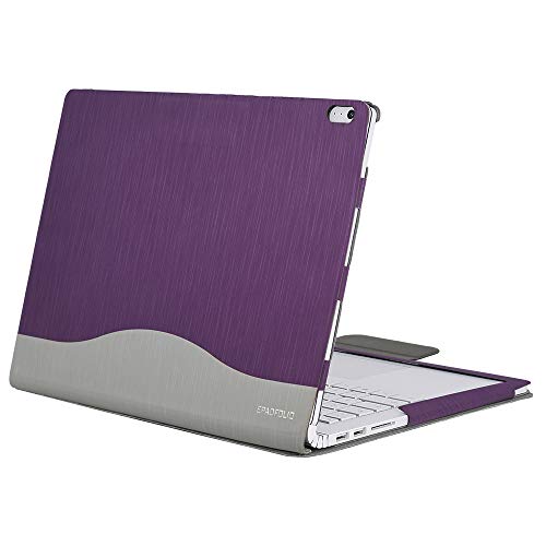 Surface Book Abnehmbare Schutzhülle, Schutzhülle für Microsoft Surface Book 2 13,5 Zoll (34,3 cm), Violett von ePadfolio