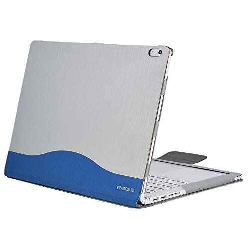 Surface Book Abnehmbare Schutzhülle, Schutzhülle für Microsoft Surface Book 3 / Surface Book 2 13,5 Zoll (34,3 cm) (Grau) von ePadfolio