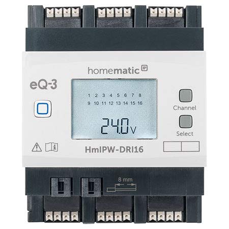 Homematic IP Wired 16-fach-Eingangsmodul HmIPW-DRI16 Homematic IP Wired 16-fach-Eingangsmodul HmIPW-DRI16 von eQ-3