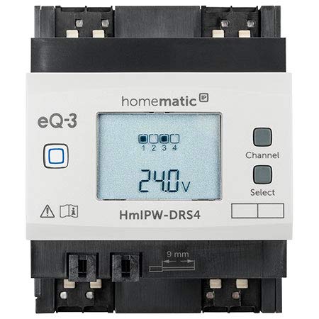 Homematic IP Wired 4-fach-Schaltaktor HmIPW-DRS4 von eQ-3