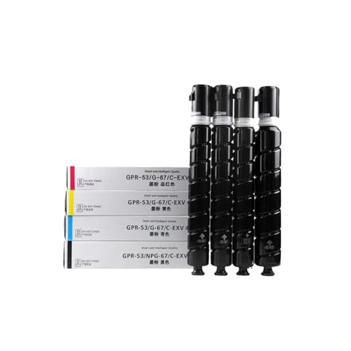 eRgDFS 1pc kompatibel mit NPG67 GPR53 C EXV49 Toner COPTRIDE IR C3020 C3025 C3120 C3125 C3320 C3325 C3330 C3520 C3525 C3530(BK-700g) von eRgDFS