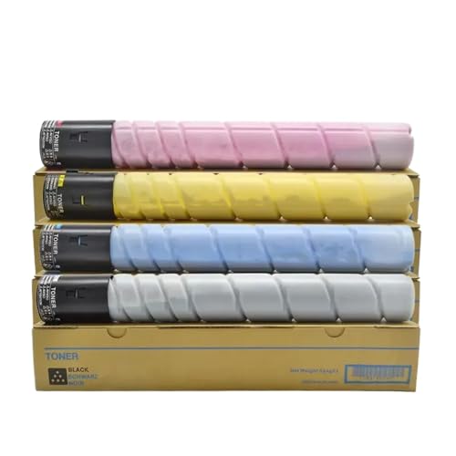 eRgDFS Kompatibel mit TN-220 Toner Patrone C224 C284 C364 7822 7828 C224E C284E C364E Pulver CMYK(TN220-1Set 4PCS) von eRgDFS