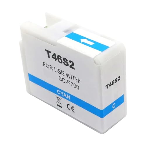 eRgDFS Kompatibel mit Tintenwagen P700 Tintenstrahldrucker T46S T46S1 T46S2 T46S3 T46S4 T46S5 T46S8 T46SD(T46S2 C) von eRgDFS