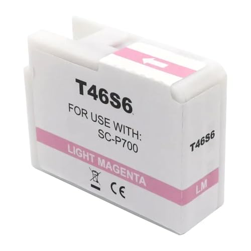 eRgDFS Kompatibel mit Tintenwagen P700 Tintenstrahldrucker T46S T46S1 T46S2 T46S3 T46S4 T46S5 T46S8 T46SD(T46S6 LM) von eRgDFS