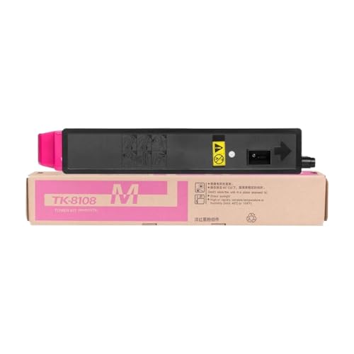 eRgDFS Kompatibel mit Tonerpatrone TK-8108 M8024 Farbkopierer in CMYK(M) von eRgDFS