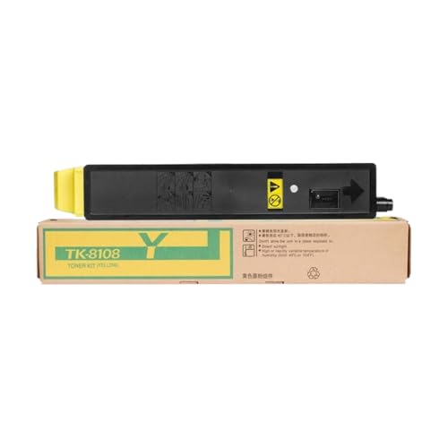 eRgDFS Kompatibel mit Tonerpatrone TK-8108 M8024 Farbkopierer in CMYK(Y) von eRgDFS