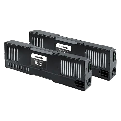 eRgDFS Kompatibel mit Wartungsbox 1-5PCS-Optionen MC32 Wartungstank TC5200 TC5200M TC20-Drucker(MC-32 2pcs) von eRgDFS