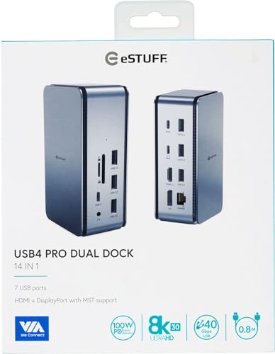 USB4 Pro Dual Dock excluding von eSTUFF