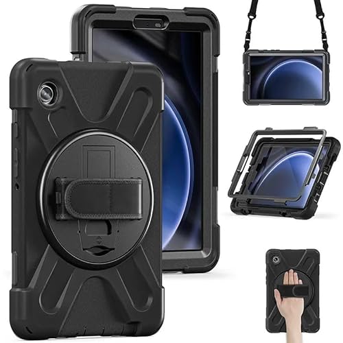 eSTUFF Austin Defender Case Samsung Galaxy Tab A9 with Hand Strap, ES681860-BULK von eSTUFF