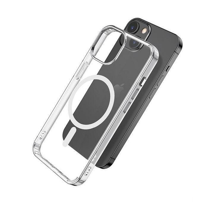 eSTUFF Berlin Magnetic Hybrid Case für das iPhone 13 - Clear von eSTUFF