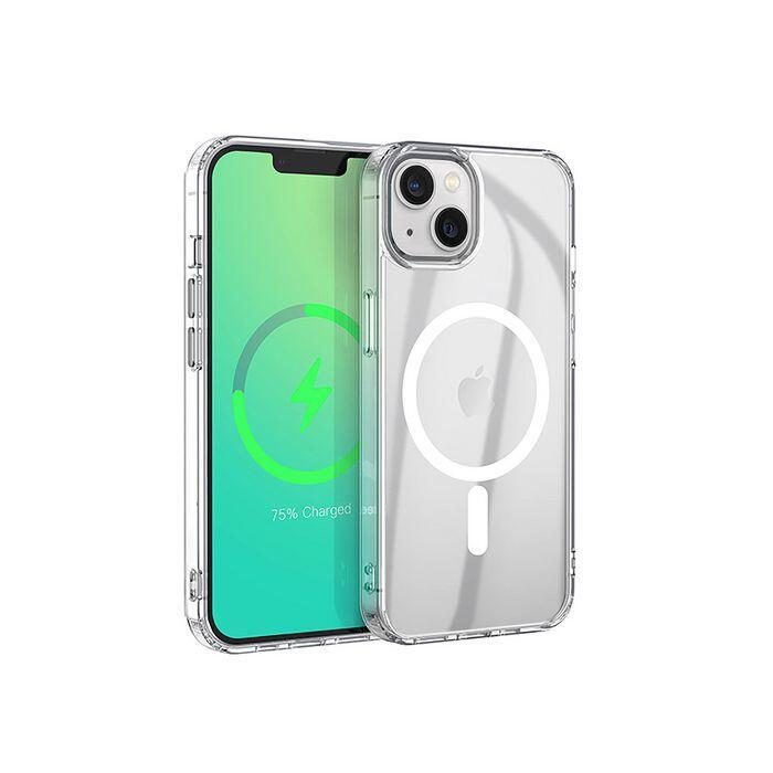 eSTUFF Berlin Magnetic Hybrid Case für das iPhone 14 - Clear von eSTUFF