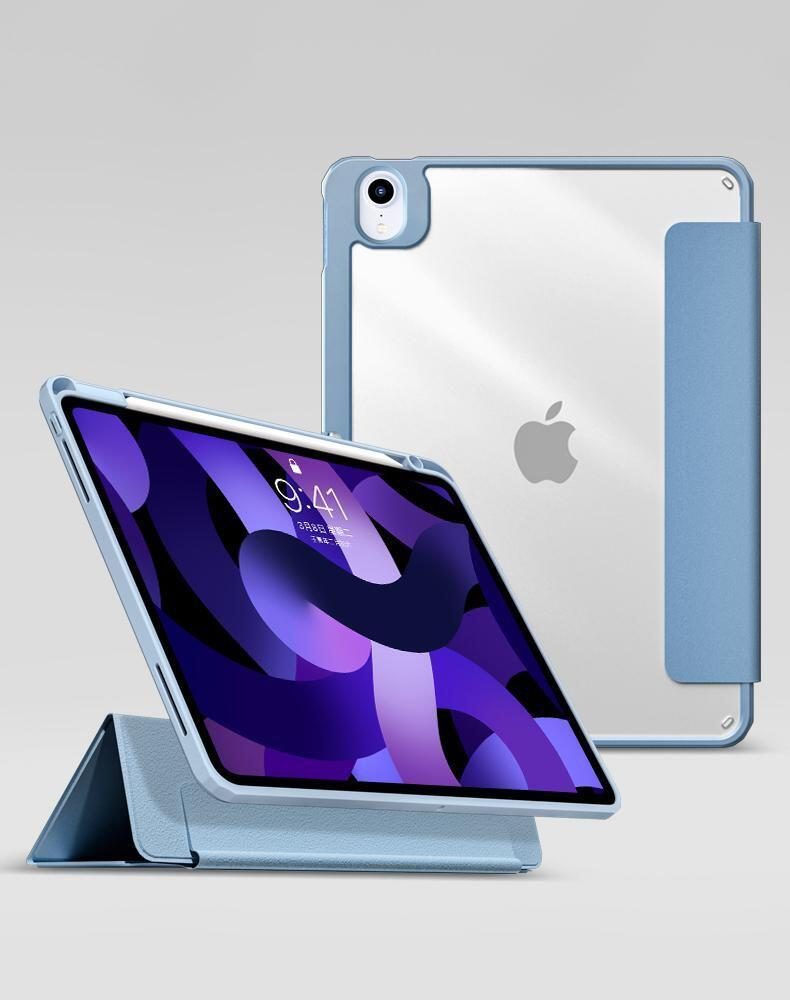 eSTUFF Boston Flip-Hülle für das Apple iPad 10. Generation, 10.9" - Sky Blue/... von eSTUFF