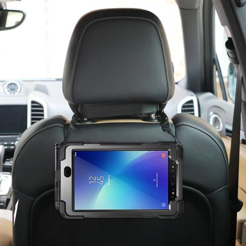eSTUFF Defender Case - Hintere Abdeckung für Tablet - Schwarz - 20,30cm (8) - für Samsung Galaxy Tab Active 2 (ES681855-BULK) von eSTUFF