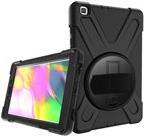 eSTUFF Defender Case - Hintere Abdeckung für Tablet - Silikon, Polycarbonat - Schwarz - 20,30cm (8) - für Samsung Galaxy Tab A (2019) (8 ) von eSTUFF