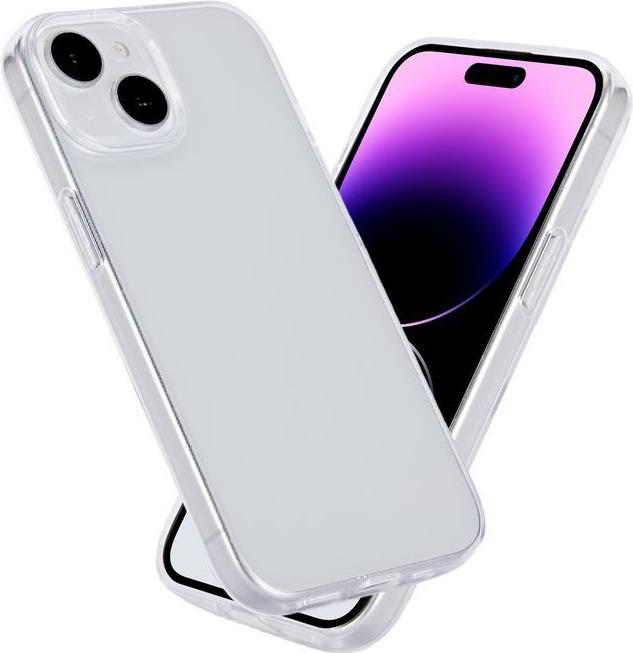 eSTUFF Infinite Vienna - Hintere Abdeckung für Mobiltelefon - kompatibel mit MagSafe - Thermoplastisches Polyurethan (TPU) - durchsichtig - für Apple iPhone 15 (ES67100025-BULK) von eSTUFF