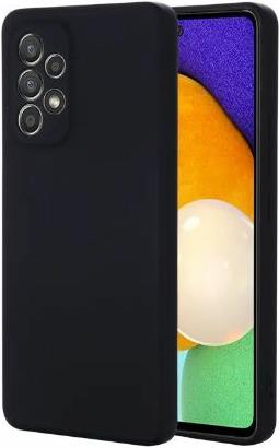 eSTUFF Madrid - Hintere Abdeckung für Mobiltelefon - Silikon - Schwarz - für Samsung Galaxy A35 (ES673218-BULK) von eSTUFF