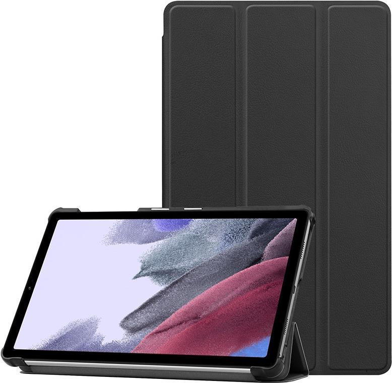 eSTUFF - Flip-Hülle für Tablet - Polyurethan, Polycarbonat - Schwarz - 8.7 - für Samsung Galaxy Tab A7 Lite von eSTUFF