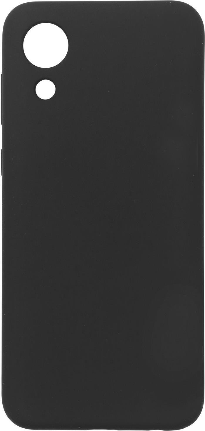 eSTUFF - Hintere Abdeckung f�r Mobiltelefon - Silikon - Schwarz - f�r Samsung Galaxy A03 Core von eSTUFF