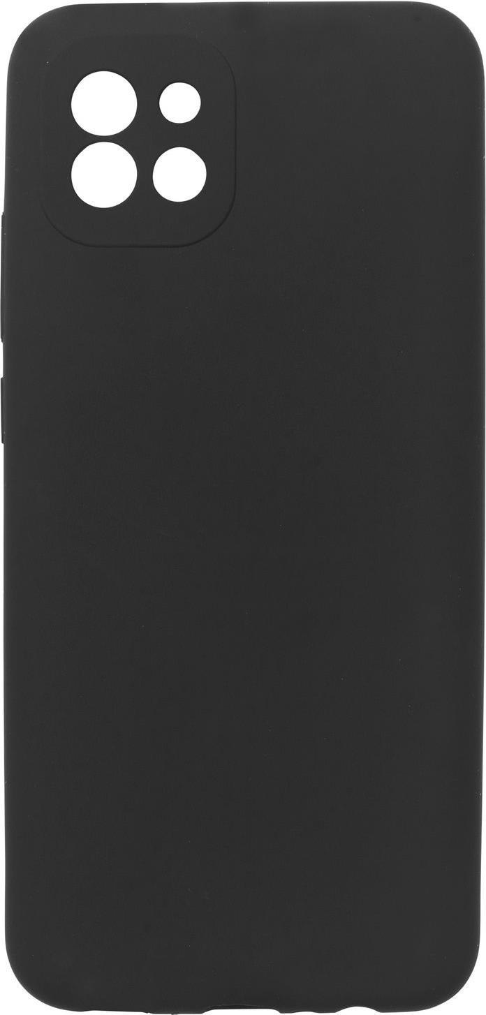 eSTUFF - Hintere Abdeckung für Mobiltelefon - Silikon - Schwarz - für Samsung Galaxy A03 (ES673191-BULK) von eSTUFF