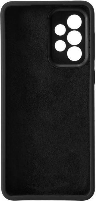 eSTUFF - Hintere Abdeckung für Mobiltelefon - Silikon - schwarzes Seidenfinish - für Samsung Galaxy A33 5G (ES673194-BULK) von eSTUFF