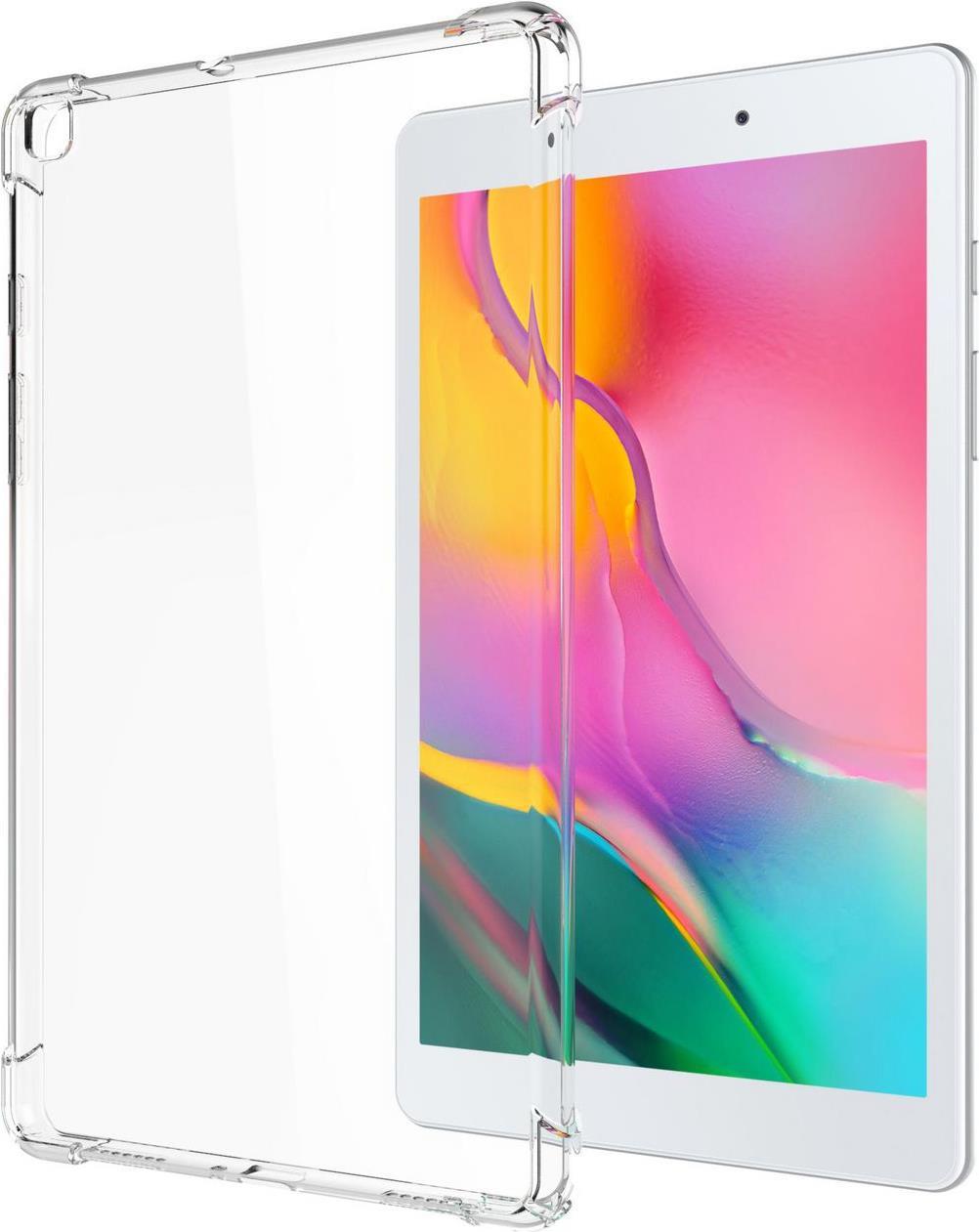 eSTUFF - Hintere Abdeckung für Tablet - Thermoplastisches Polyurethan (TPU) - klar - 20,30cm (8) - für Samsung Galaxy Tab A (2019) (8 ) (ES680107-BULK) von eSTUFF