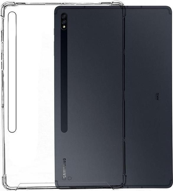 eSTUFF - Hintere Abdeckung für Tablet - Thermoplastisches Polyurethan (TPU) - klar - für Samsung Galaxy Tab S7 von eSTUFF