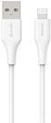 eSTUFF INFINITE - Lightning-Kabel - USB männlich zu Lightning männlich - 1,0m - MFI-zertifiziert - weiß - 100 % recycelter Kunststoff (ES601170-BULK) von eSTUFF