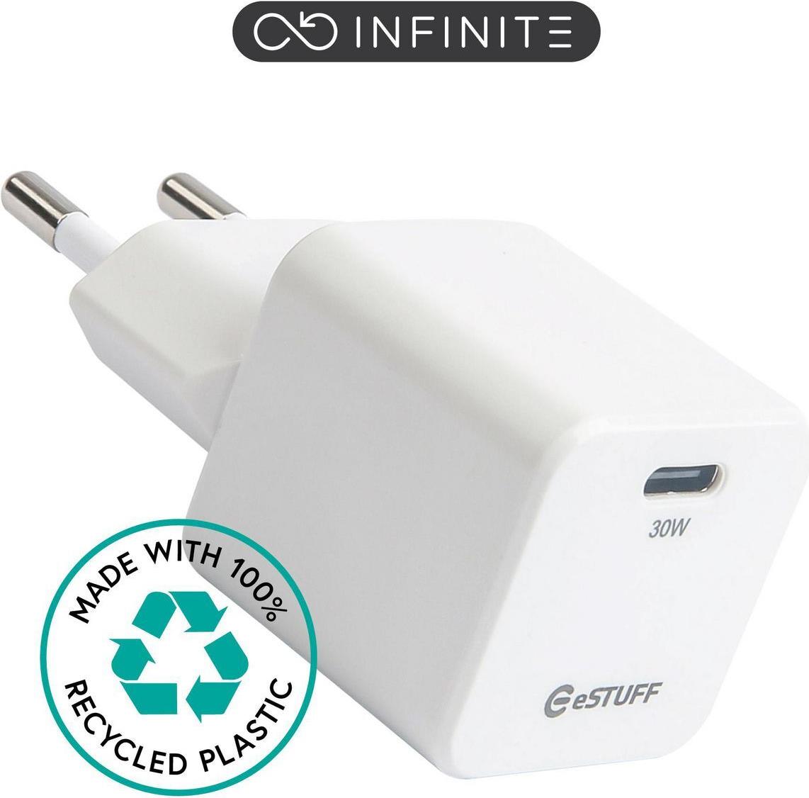 eSTUFF INFINITE USB-C Charger EU PD (ES637027-BULK) von eSTUFF