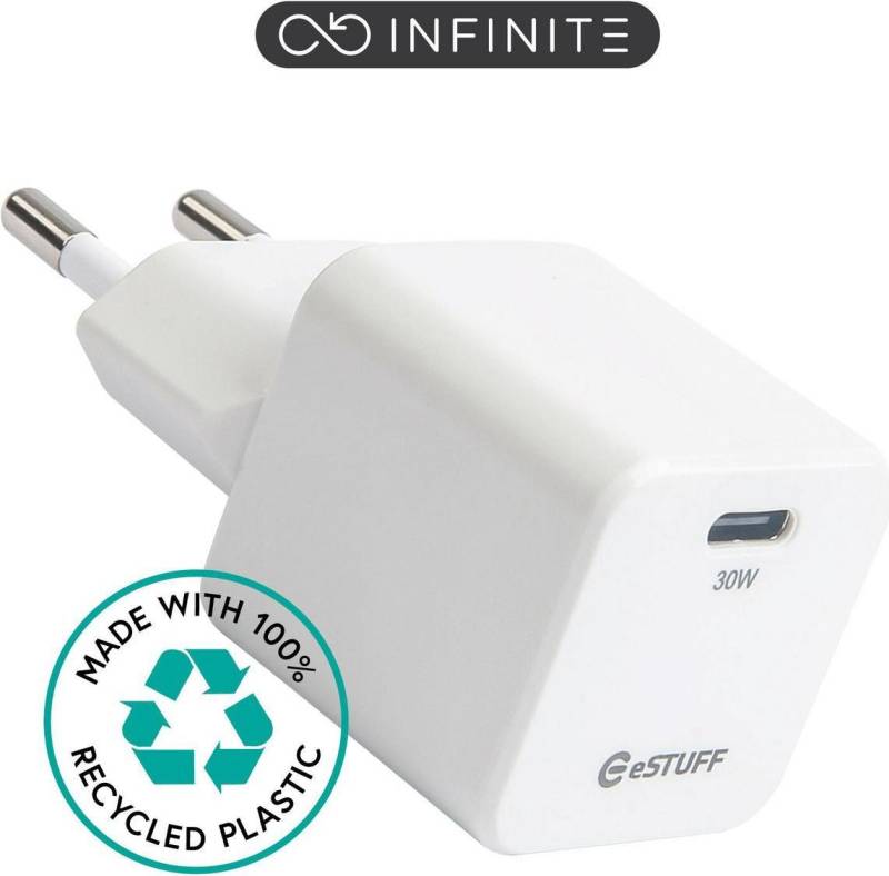 eSTUFF INFINITE USB-C Charger EU PD (ES637027-BULK) von eSTUFF
