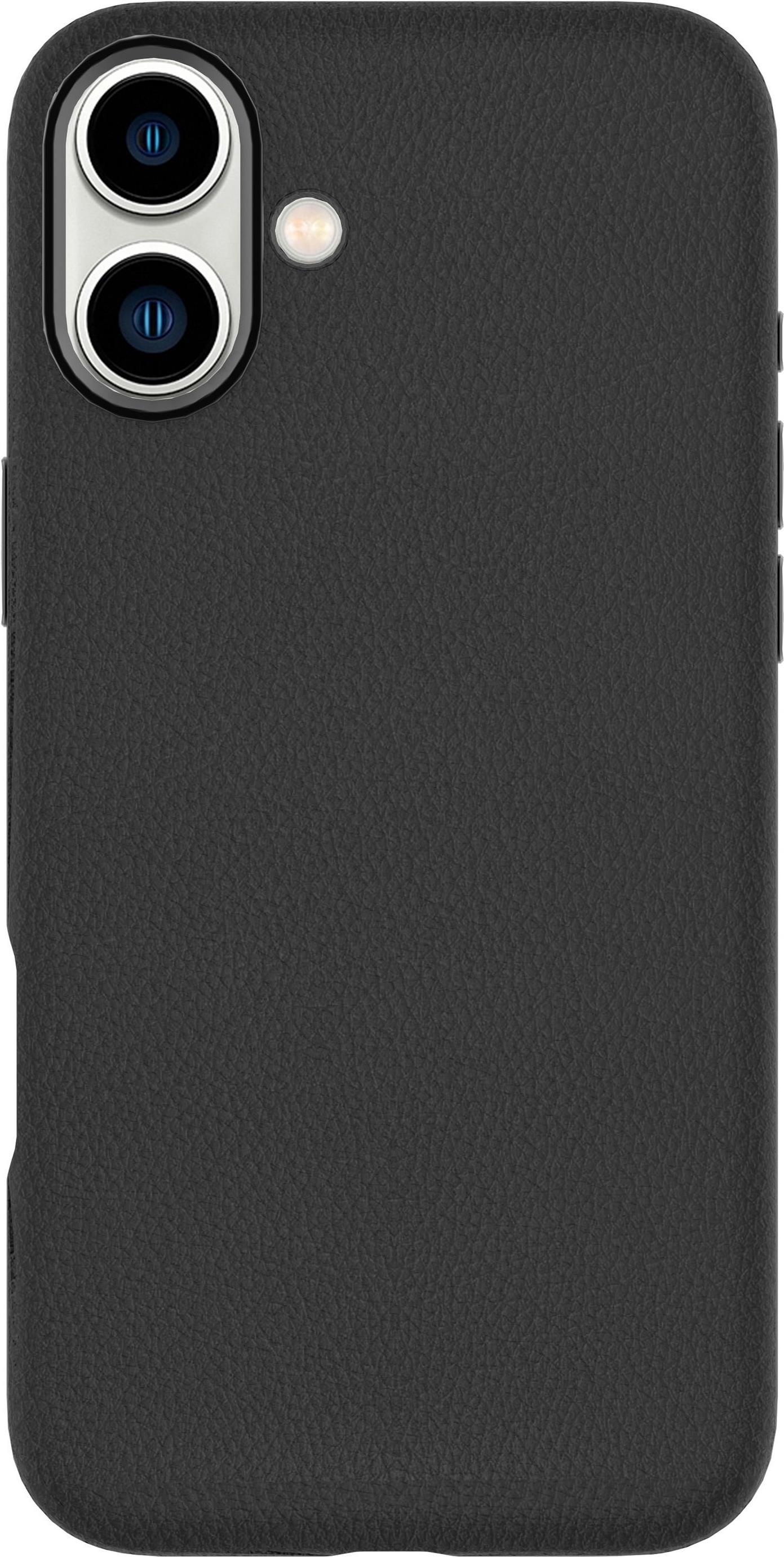 eSTUFF INFINITE VENICE iPhone 16 Black Leather Magnetic Cover. (ES67160020) von eSTUFF