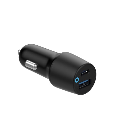 eSTUFF Infinite Car Charger 38W. 1 x USB-C + 1 x USB-A, ES631031 von eSTUFF