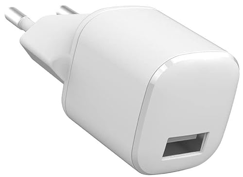 eSTUFF Infinite USB-A Charger EU 12W. 1 x USB-A. White, W127225413 (12W. 1 x USB-A. White. Recycled Plastic) von eSTUFF