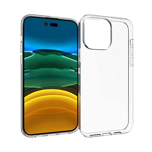 eSTUFF London iPhone 14 Pro Max Soft case Clear Ultra-Slim, W126799199 (case Clear Ultra-Slim UV-Coated TPU) von eSTUFF