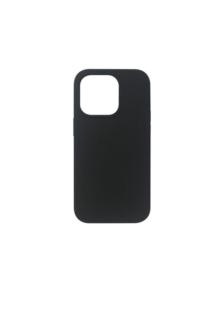 eSTUFF Madrid Silk-touch Silikon Case für das iPhone 14 Pro - Black von eSTUFF