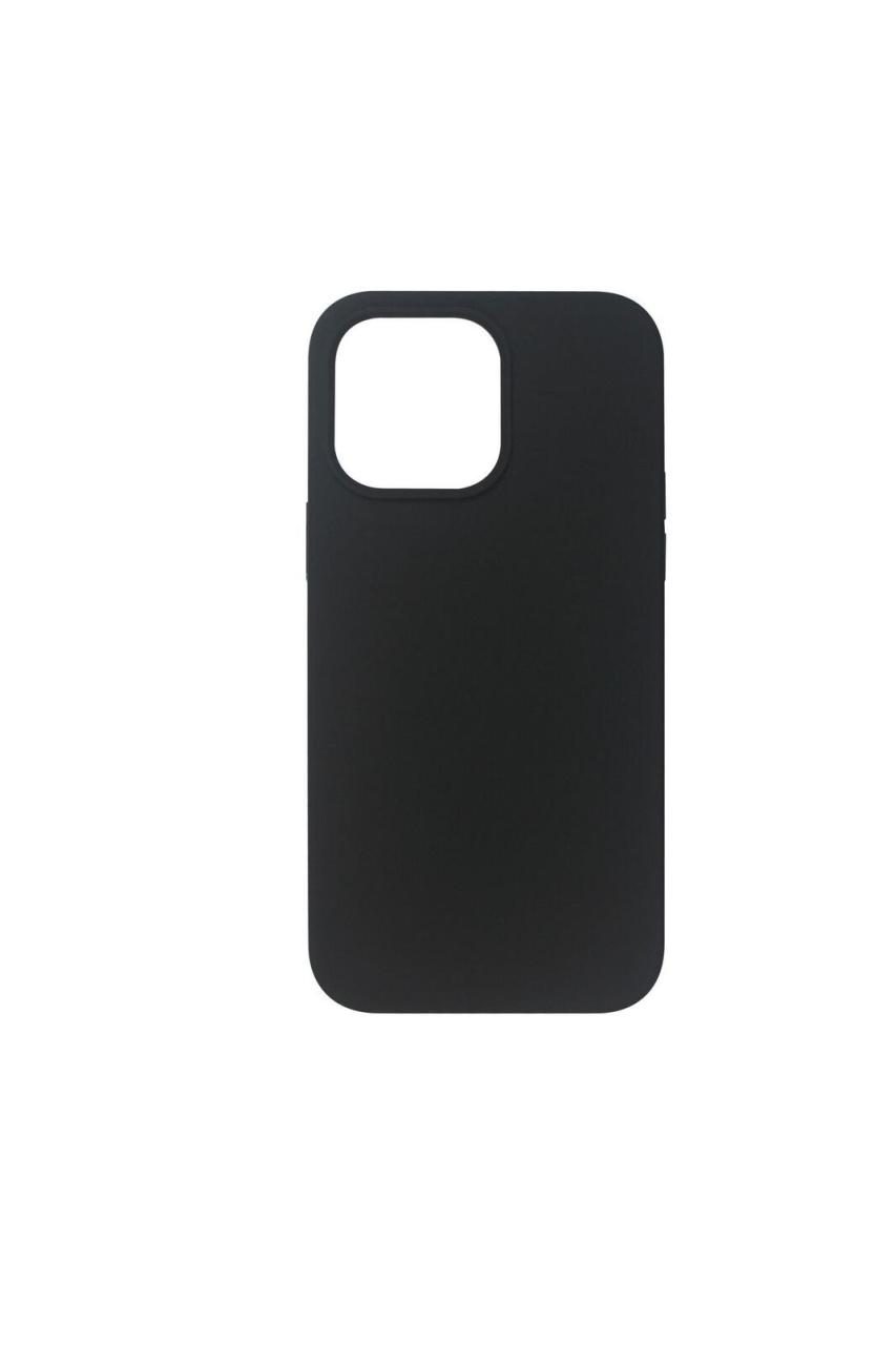 eSTUFF Madrid Silk-touch Silikon Case für das iPhone 14 Pro Max - Black von eSTUFF