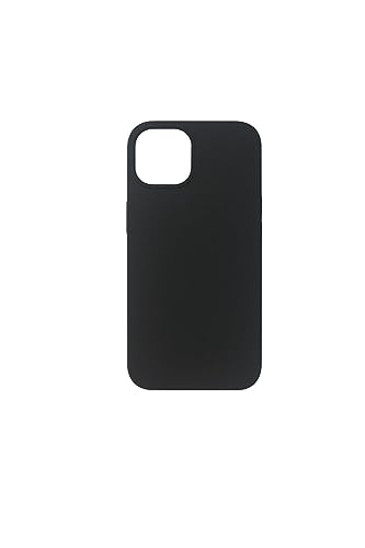 eSTUFF Madrid iPhone 14 Silicone case Black Silk Touch 4 Sides, W126799200 (case Black Silk Touch 4 Sides Covered) von eSTUFF