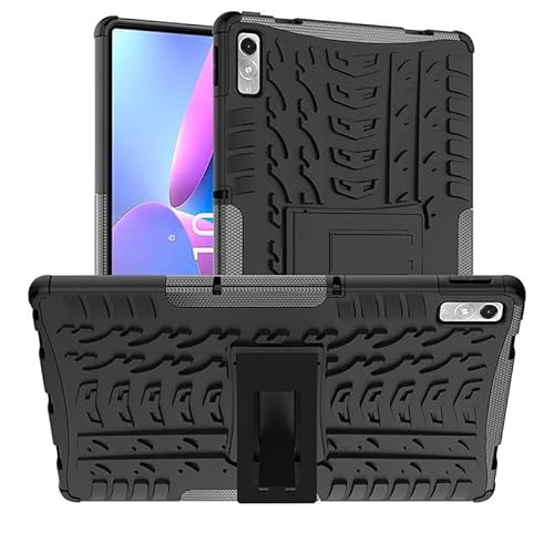 eSTUFF Portland Hybrid Case Lenovo Tab P11 2nd Gen - Black, W128441131 (Tab P11 2nd Gen - Black Raised Sides and Hard-Shell Design with Kickstand) von eSTUFF