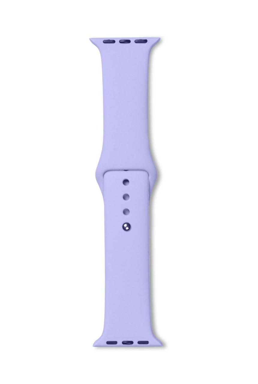 eSTUFF Silicone Strap für die Apple Watch, 44/45mm - Pale-Purple von eSTUFF