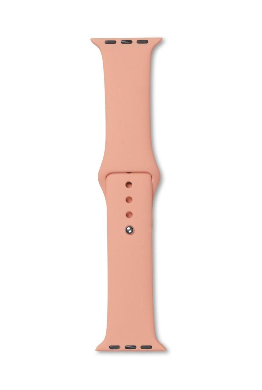eSTUFF Silicone Strap für die Apple Watch, 44/45mm - Peach von eSTUFF