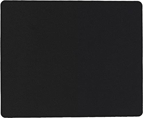 eSTUFF es80520bulk schwarz – Mauspad (schwarz, monoton, 220 mm, 180 mm, 2 mm) von eSTUFF