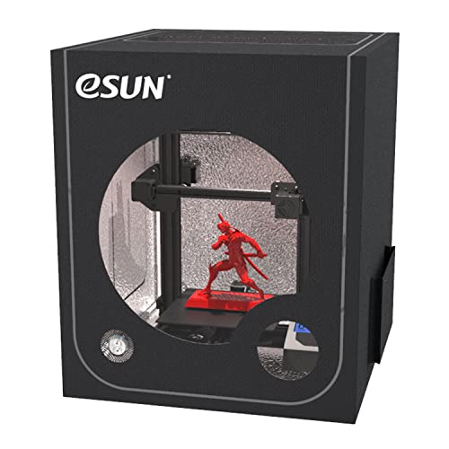 eSUN 3D Druckergehäuse, 3D Printer Enclosure Feuerfestes und Staubdichtes Zeit für Enter 3 / Enter 3 Pro/Ender 5 / CR 20, Konstanttemperaturschutzabdeckung Raum für 3D Druck, 650x720x760mm von eSUN