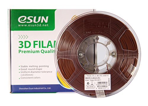 eSun 3D Drucker Filament PLA+ PLUS PRO 1,75mm 1kg BRAUN von eSUN