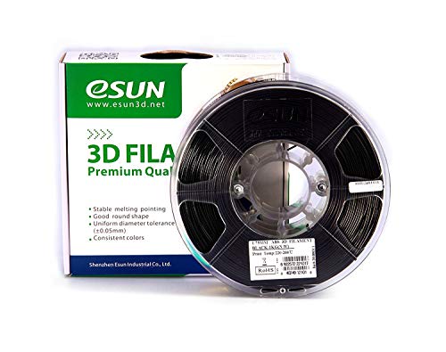 eSun ABS+ PLUS 1,75mm 1kg SCHWARZ 3D Drucker Filament von eSUN